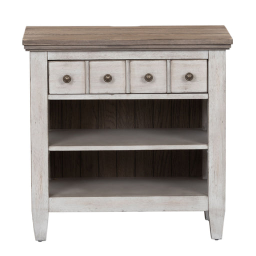 Heartland - 1 Drawer Nightstand With Charging Station - White Capital Discount Furniture Home Furniture, Furniture Store