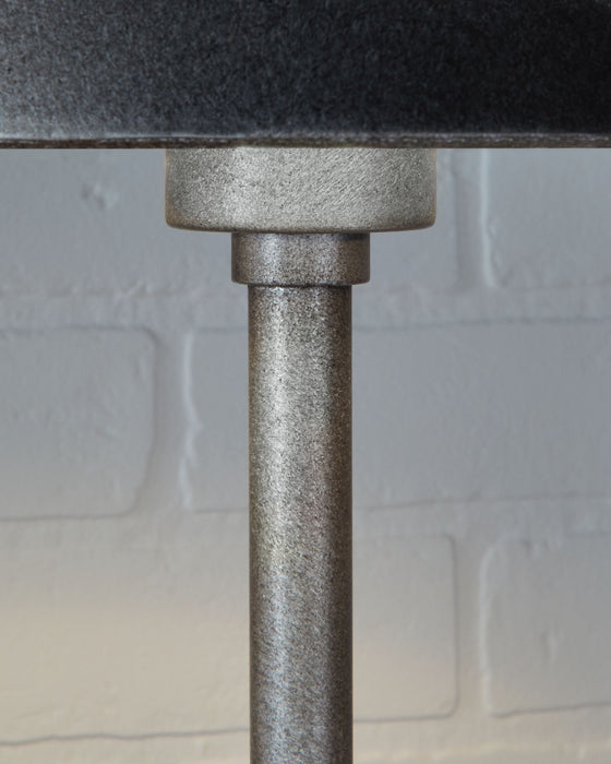 Belldunn - Antique Pewter Finish - Metal Table Lamp Capital Discount Furniture Home Furniture, Furniture Store