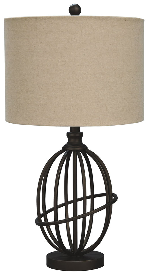 Manasa - Dark Brown - Metal Table Lamp Capital Discount Furniture Home Furniture, Furniture Store