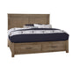 Cool Rustic - Mansion Bed Wih Storage Footboard Capital Discount Furniture Home Furniture, Furniture Store