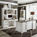 Allyson Park - Complete Desk - White Capital Discount Furniture Home Furniture, Home Decor, Furniture