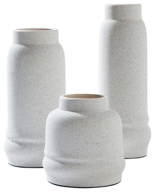 Jayden - White - Vase Set (Set of 3) Capital Discount Furniture Home Furniture, Furniture Store