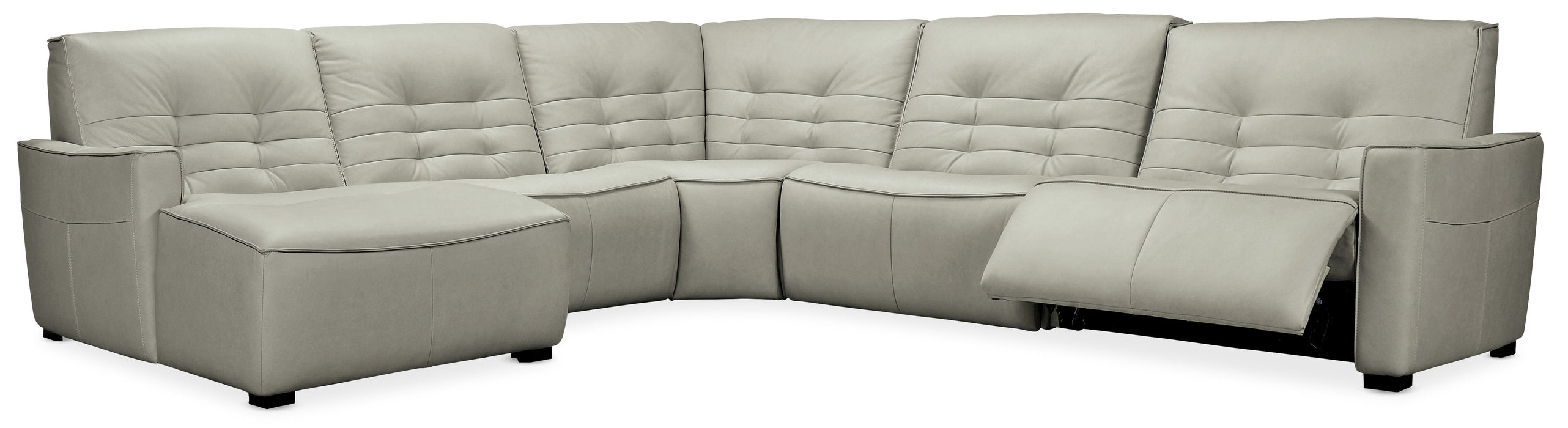 Reaux - Power Reclining Sectional Capital Discount Furniture Home Furniture, Furniture Store