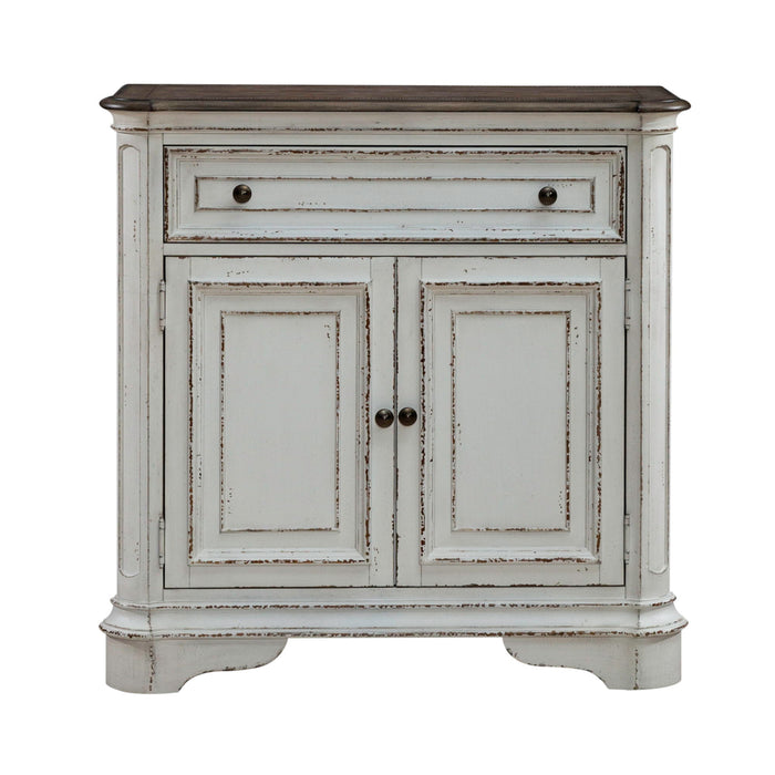 Magnolia Manor - Accent Cabinet - White Capital Discount Furniture Home Furniture, Furniture Store