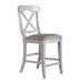 Ocean Isle - Upholstered X Back Counter Chair Capital Discount Furniture Home Furniture, Furniture Store