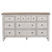 Heartland - 9 Drawer Dresser - White Capital Discount Furniture Home Furniture, Furniture Store
