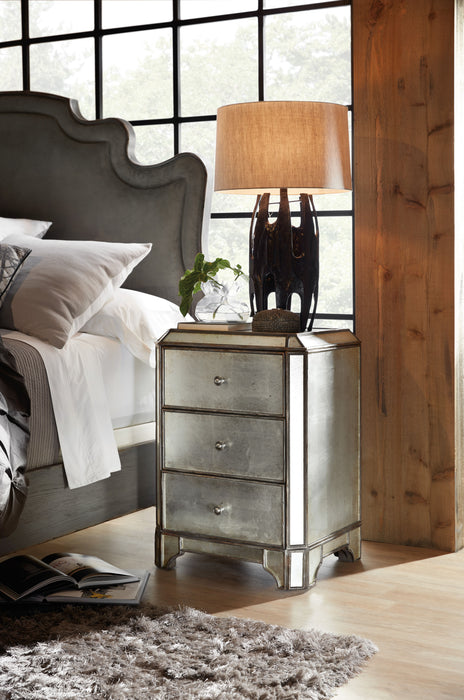 Arabella - Mirrored 3-Drawer Nightstand Capital Discount Furniture Home Furniture, Furniture Store