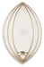 Donnica - Silver Finish - Wall Sconce Capital Discount Furniture Home Furniture, Furniture Store