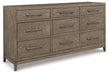 Chrestner - Gray - Dresser Capital Discount Furniture Home Furniture, Furniture Store