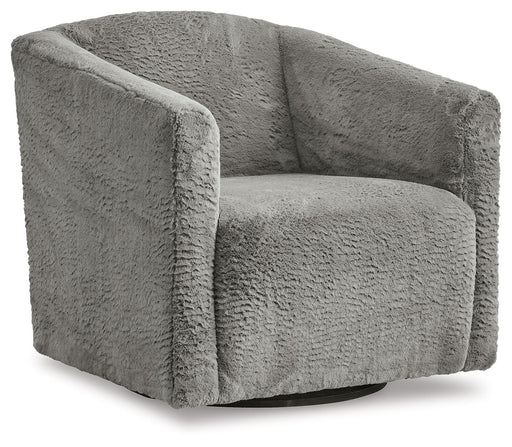 Bramner - Charcoal - Swivel Accent Chair Capital Discount Furniture Home Furniture, Furniture Store