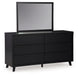 Danziar - Black - Dresser And Mirror Capital Discount Furniture Home Furniture, Furniture Store