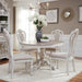 Magnolia Manor - Pedestal Table Set With Upholstered Chairs Capital Discount Furniture Home Furniture, Furniture Store