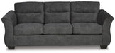 Miravel - Gunmetal - Queen Sofa Sleeper Capital Discount Furniture Home Furniture, Furniture Store