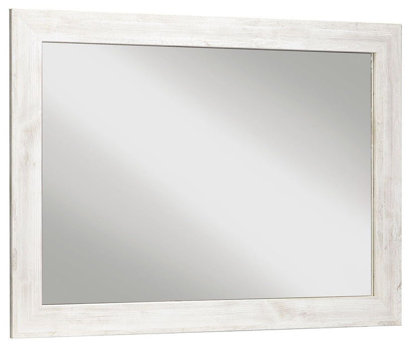 Paxberry - Brown Light - Bedroom Accent Mirror Capital Discount Furniture Home Furniture, Furniture Store