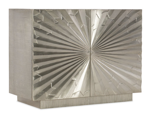 Melange - Lil' Bang 40in Entertainment Console - Pearl Silver Capital Discount Furniture Home Furniture, Furniture Store