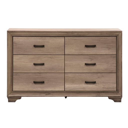 Sun Valley - 6 Drawer Dresser - Light Brown Capital Discount Furniture Home Furniture, Home Decor, Furniture