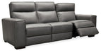 Braeburn - Leather Sofa With Power Recline Power Headrest Capital Discount Furniture Home Furniture, Furniture Store
