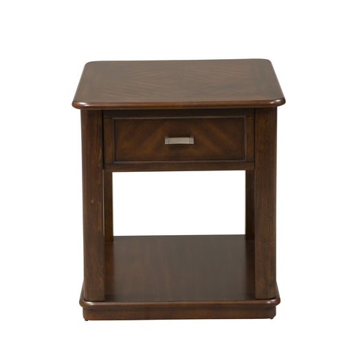 Wallace - End Table - Dark Brown Capital Discount Furniture Home Furniture, Furniture Store
