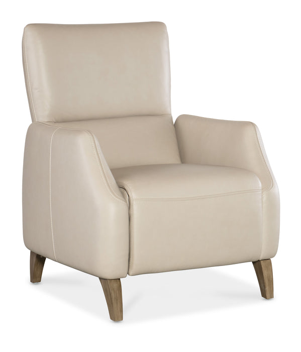 Rumero - Press Back Recliner - White Capital Discount Furniture Home Furniture, Furniture Store