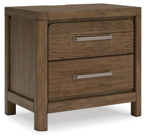 Cabalynn - Light Brown - Two Drawer Night Stand Capital Discount Furniture Home Furniture, Furniture Store