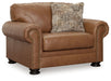 Carianna - Caramel - Chair And A Half Capital Discount Furniture Home Furniture, Furniture Store