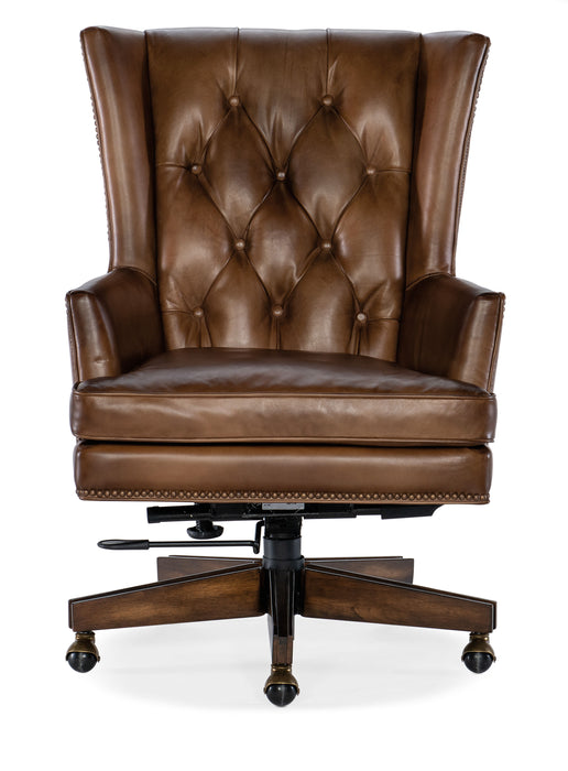 Finley - Executive Chair - Dark Brown Capital Discount Furniture Home Furniture, Furniture Store