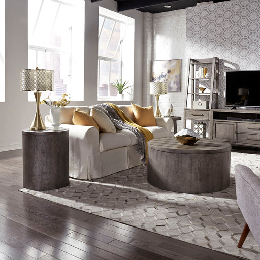 Modern Farmhouse - 3 Piece Table Set - Charcoal - Drum Tables Capital Discount Furniture Home Furniture, Furniture Store