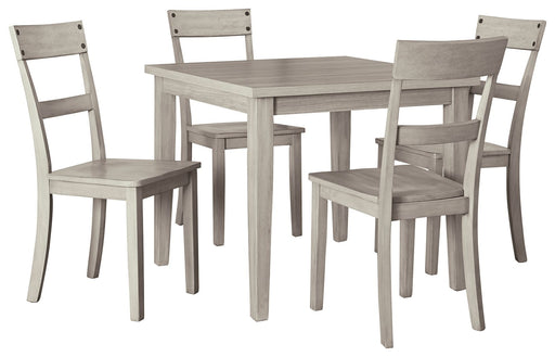 Loratti - Gray - Square Drm Table Set (Set of 5) Capital Discount Furniture Home Furniture, Furniture Store