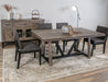 Blacksmith - Table - Truffle Brown / Oil Black Capital Discount Furniture Home Furniture, Furniture Store