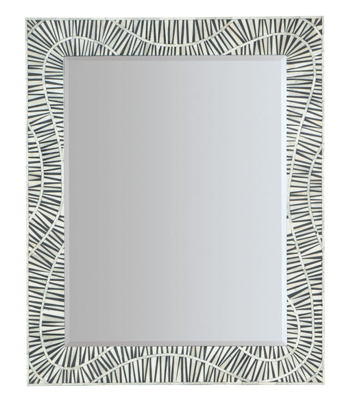 Commerce and Market - Tiger Tooth Vertical Mirror - White Capital Discount Furniture Home Furniture, Furniture Store