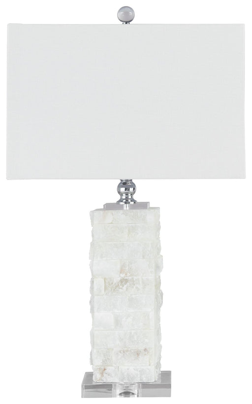 Malise - White - Alabaster Table Lamp Capital Discount Furniture Home Furniture, Furniture Store