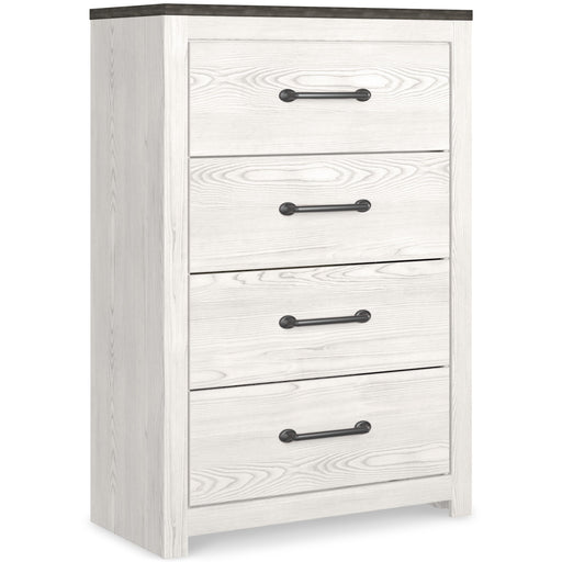 Gerridan - White / Gray - Four Drawer Chest Capital Discount Furniture Home Furniture, Home Decor, Furniture