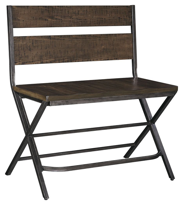 Kavara - Medium Brown - Double Barstool Capital Discount Furniture Home Furniture, Home Decor, Furniture