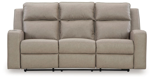 Lavenhorne - Pebble - Rec Sofa W/Drop Down Table Capital Discount Furniture Home Furniture, Furniture Store