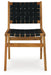 Fortmaine - Brown / Black - Dining Room Side Chair Capital Discount Furniture Home Furniture, Furniture Store