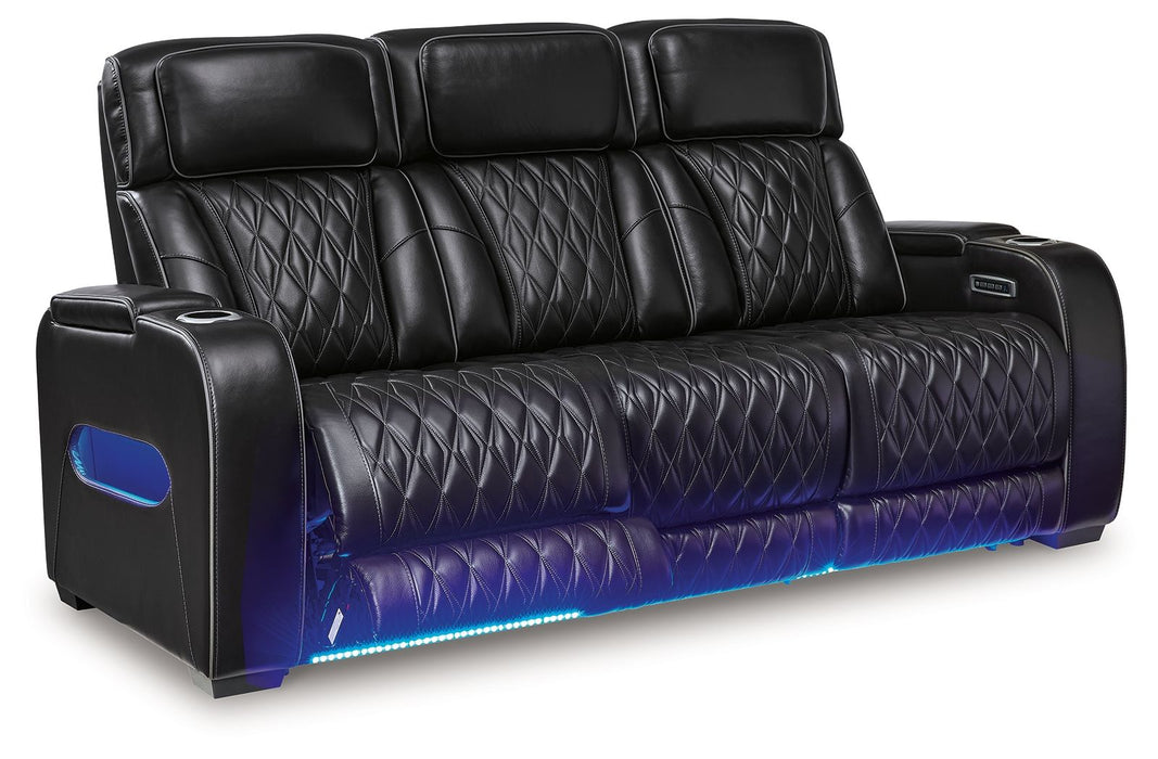 Boyington - Black - 2 Pc. - Power Reclining Sofa And Loveseat Capital Discount Furniture Home Furniture, Furniture Store