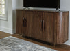 Amickly - Dark Brown - Accent Cabinet Capital Discount Furniture Home Furniture, Furniture Store