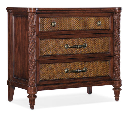 Charleston - Three-Drawer Traditional Nightstand - Dark Brown Capital Discount Furniture Home Furniture, Furniture Store