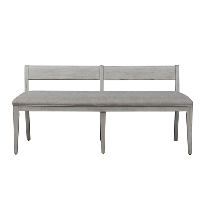 Farmhouse Reimagined - Upholstered Bench - White Capital Discount Furniture Home Furniture, Furniture Store