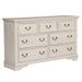Bayside - 7 Drawer Dresser - White Capital Discount Furniture Home Furniture, Furniture Store
