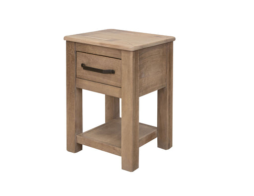 Natural Parota - Chairside Table - Light Brown Capital Discount Furniture Home Furniture, Furniture Store