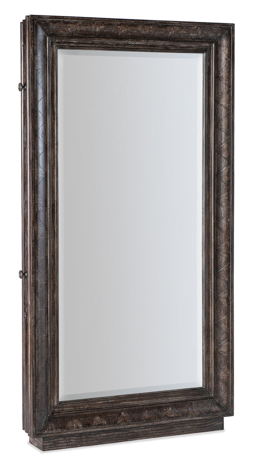 Traditions - Floor Mirror Withhidden Jewelry Storage Capital Discount Furniture Home Furniture, Furniture Store