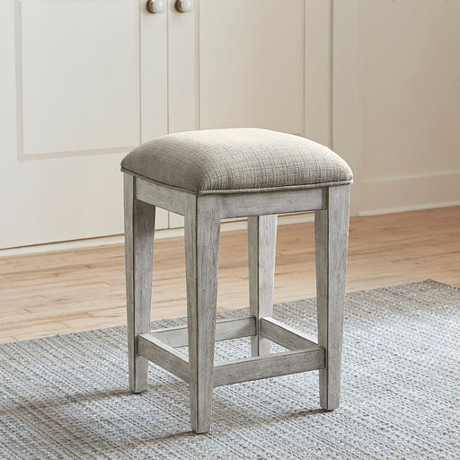 Heartland - Upholstered Console Stool - White Capital Discount Furniture Home Furniture, Furniture Store