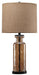 Laurentia - Champagne - Glass Table Lamp Capital Discount Furniture Home Furniture, Furniture Store