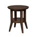 Ventura Blvd - 3 Piece Set (1 Cocktail Table 2 Round End Tables) - Dark Brown Capital Discount Furniture Home Furniture, Furniture Store
