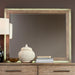 Canyon Road - Lighted Mirror - Light Brown Capital Discount Furniture Home Furniture, Furniture Store