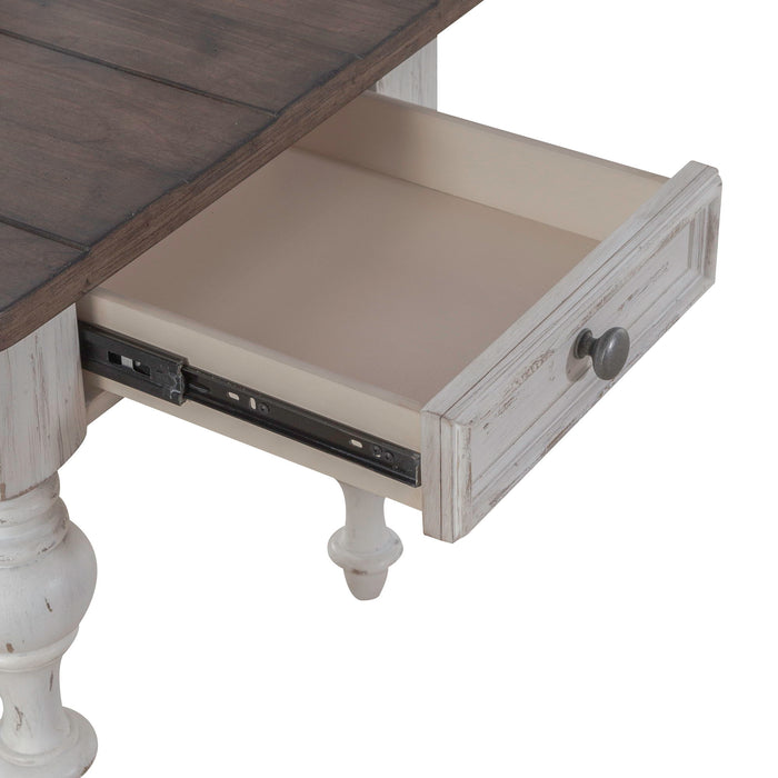 River Place - End Table - White Capital Discount Furniture Home Furniture, Furniture Store