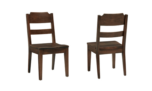 Crafted Cherry - Ladderback Side Chair Capital Discount Furniture Home Furniture, Furniture Store