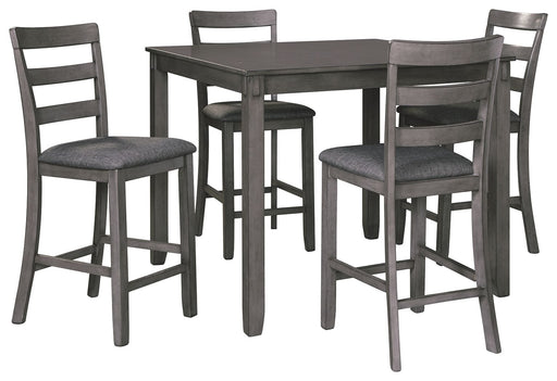 Bridson - Gray - Square Counter Tbl Set (Set of 5) Capital Discount Furniture Home Furniture, Furniture Store