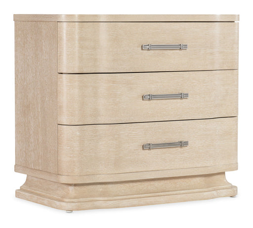 Nouveau Chic - Three Drawer Nightstand - Light Brown Capital Discount Furniture Home Furniture, Furniture Store